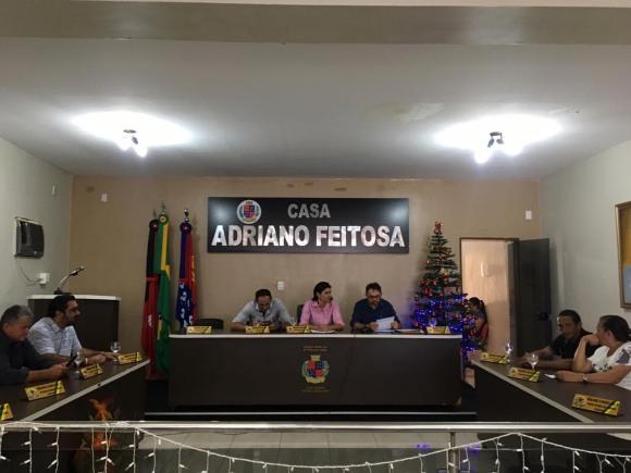 SESSÃO EXTRAORDINÁRIA 31 DE DEZEMBRO DE 2018.