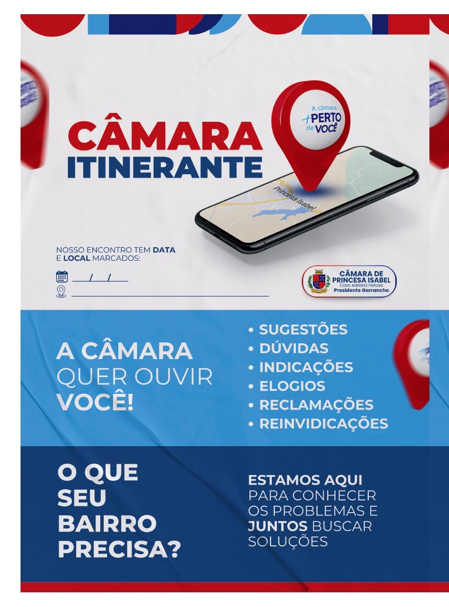 Câmara Itinerante - O Poder Legislativo mais perto da População